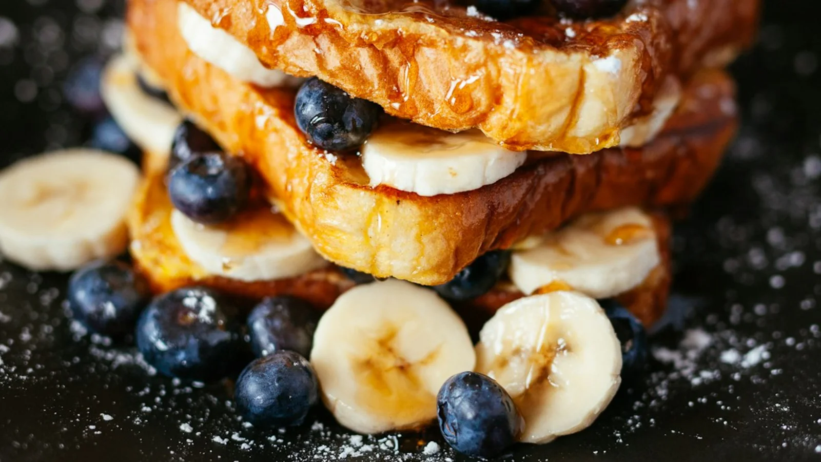 Blueberry Banana French Toast